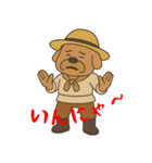 信州 おじさん犬（個別スタンプ：4）