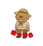 信州 おじさん犬（個別スタンプ：17）
