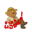 信州 おじさん犬（個別スタンプ：36）