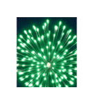 背景に花火が打ち上がる✨納涼花火セット（個別スタンプ：8）