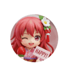 フルーツみなみちゃんカプセルトイ（個別スタンプ：1）