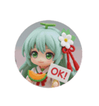 フルーツみなみちゃんカプセルトイ（個別スタンプ：6）