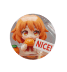 フルーツみなみちゃんカプセルトイ（個別スタンプ：7）