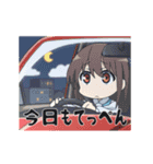 タイキちゃん Retake アニメ業界スタンプ（個別スタンプ：9）