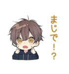 おしゃべりなちびパーカーくん★関西男子（個別スタンプ：7）