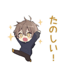 おしゃべりなちびパーカーくん★関西男子（個別スタンプ：33）