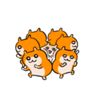 うごけ！クソハムちゃん（個別スタンプ：5）