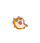 うごけ！クソハムちゃん（個別スタンプ：17）