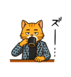帰ってきた猫のスタンプ 5（個別スタンプ：7）