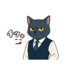 帰ってきた猫のスタンプ 5（個別スタンプ：19）