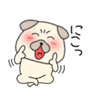 【感情を伝える】パグ犬のぱーちゃん83（個別スタンプ：10）