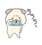【感情を伝える】パグ犬のぱーちゃん83（個別スタンプ：24）