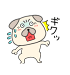 【感情を伝える】パグ犬のぱーちゃん83（個別スタンプ：29）