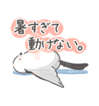 我、シマエナガさん！！ 夏！（個別スタンプ：4）