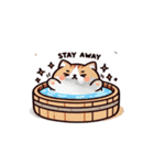 お風呂猫 恋したい気分,（個別スタンプ：12）