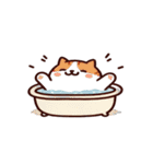 お風呂猫 恋したい気分,（個別スタンプ：18）
