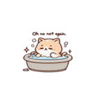 お風呂猫 恋したい気分,（個別スタンプ：26）