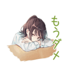 朝ボサ社畜ちゃん★ぼんやり出勤（個別スタンプ：28）