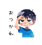 子ども（男の子）のなつやすみ★家族（個別スタンプ：19）