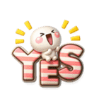 ず～っと使える♡見やすいやさしいデカ文字（個別スタンプ：8）