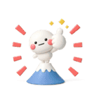 ず～っと使える♡見やすいやさしいデカ文字（個別スタンプ：9）