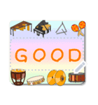 ♪音楽と動物好きのメッセージスタンプ1✨（個別スタンプ：16）