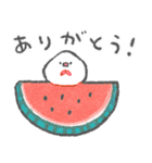 文鳥さんの夏スタンプ（個別スタンプ：10）