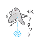文鳥さんの夏スタンプ（個別スタンプ：29）