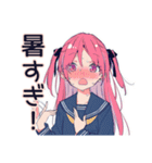 げんきな女子高生★夏の青春（個別スタンプ：5）