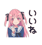 げんきな女子高生★夏の青春（個別スタンプ：34）