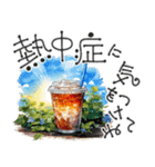 大人の挨拶♡暑い夏♡品よくおしゃれに（個別スタンプ：18）