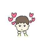 感情豊かなゆうちゃん（個別スタンプ：4）