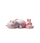 ピンクうさぎは君が好き（個別スタンプ：27）