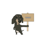 ダックスフンドのモカちゃん（個別スタンプ：13）