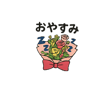 コスメ花束（個別スタンプ：8）