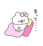くまやん。342〜朝の気分女の子〜（個別スタンプ：15）