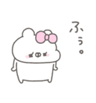 くまやん。342〜朝の気分女の子〜（個別スタンプ：27）