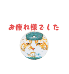 帽子のにゃんこ達（個別スタンプ：2）