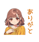 ゆるダウナー★めんどくさ女子の返信（個別スタンプ：3）