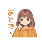ゆるダウナー★めんどくさ女子の返信（個別スタンプ：6）