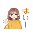 ゆるダウナー★めんどくさ女子の返信（個別スタンプ：12）