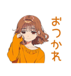 ゆるダウナー★めんどくさ女子の返信（個別スタンプ：15）