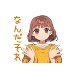 ゆるダウナー★めんどくさ女子の返信（個別スタンプ：35）