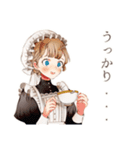 クラシカルメイドの完璧主義日常（個別スタンプ：18）
