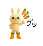 mottoのにんじんうさぎ♡デカ文字（個別スタンプ：15）