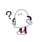 スニーカーおばけ（個別スタンプ：7）