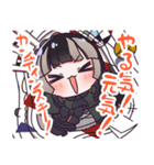 ホロライブ公式スタンプ「儒烏風亭らでん」（個別スタンプ：16）