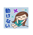 ピアスのお姉さん（色々大変！）（個別スタンプ：7）