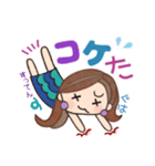 ピアスのお姉さん（色々大変！）（個別スタンプ：17）