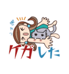 ピアスのお姉さん（色々大変！）（個別スタンプ：23）